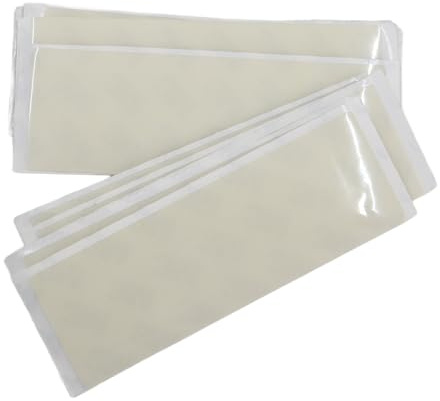 ieron 10 Stück rutschfeste Fingerboard-Grip-Pads, selbstklebende Schwammaufkleber für Fingerboard-Decks, rutschfeste Folien, 38 x 110 mm, leicht zuschneidbar, transparent
