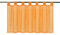 Joyswahl Scheibengardine Voile Bistrogardine »Eva« Unifarbige Kurzstore Transparente Gardine Stores HxB 60x120cm Orange 1er Pack