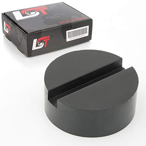 LST Adapter Wagenheber Aufnahme Hebebühnen Klotz Gummiblock Ø 62 x 24mm kompatibel mit Citroen Dacia Fiat Ford Opel Peugeot Renault Seat Skoda VW