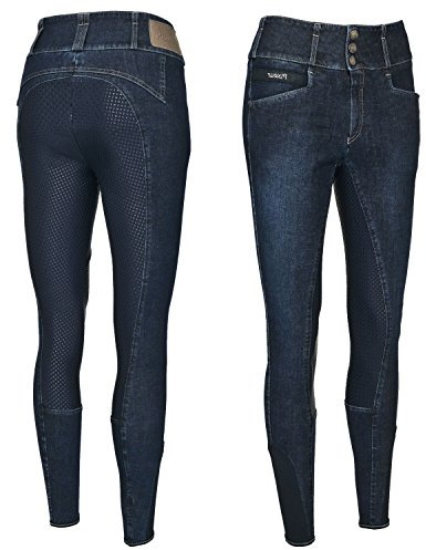 PIKEUR Damen Vollbesatz Reithose CANDELA JEANS GRIP