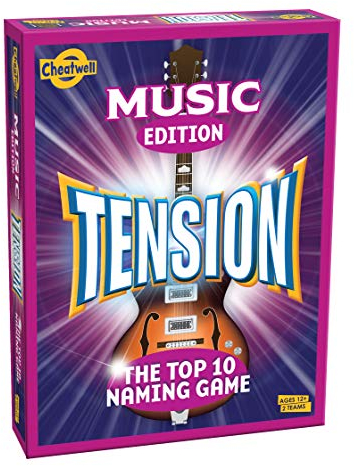 Cheatwell Games Tension Music Edition, Pink and Blue