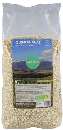 Quinoa Real de Agricultura ecológica 1 kg bio Naturitas Essentials | Vegan | Alto contenido en fibra | Contiene gluten