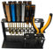 Schraubendreher-Organizer, Schraubendreher-Aufbewahrungsregal für Sechskant-Kreuzschraubendreher, RC-Werkzeug-Set, Organizer, 18 Löcher, multifunktionaler Acryl-Werkzeugständer