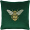 Paoletti Hortus Cushion, Emerald, 50 x 50cm