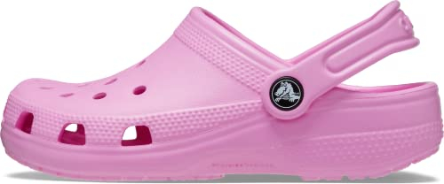 Crocs Unisex Kids Classic Clog K Clogs, Taffy Pink, 4 UK