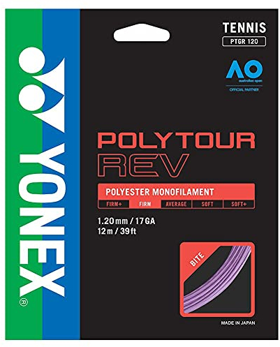 YONEX Corde da Tennis Polytour Rev 125