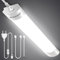 Feuchtraumleuchte LED mit Stecker 120cm, 36W IP65 LED Röhrenlampe Wasserfest, Werkstatt Deckenleuchte für Garage Keller Warenhaus Badezimmer Büro Außen, Werkstattlampe Neutralweiß 4000K, 4000lm