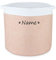 Cuperay Round Toy Basket Storage With Personalised Name, Foldable Storage Box With Woven Rope Handles, Puppy Toy Bin for Organizing Food, Clothes and Dog Accessories (White Pink)
