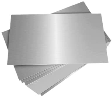 Placa de Acero Inoxidable SS304, Chapa de Metal, Hoja de 0,8mm 1MM 1,5 MM 2MM 3MM 4MM 5MM (400mm*400mm*0.8mm)