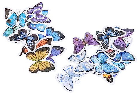Ciieeo Aufkleber Für Scrapbooking Und Album-dekoration Handgeschriebene Motive Diy-papier-aufkleber Für Bastelprojekte Boxen Mit Astronomischen Designs Sofort Anbringbar