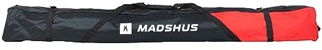 K2 Madshus Skitaschen SKI Bag 5-6 Pairs, Black, 18F4501