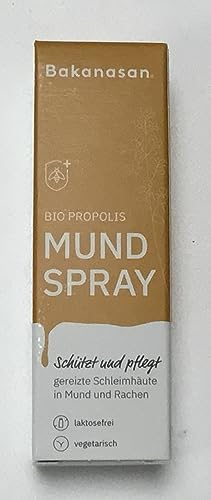 3X 15ml Propolis-Mundspray Mund u.Rachen 1015,56€/Ltr Bakanasan Thymian Salbei Imker Propolis …