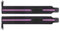 lerwliop Flexible Wrist Wrap Weight Fitness Daumenschlaufe Power Hand Support Band Schweißresistente professionelle Armbänder, Rosa