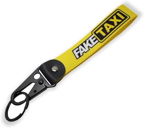Streetculture FAKE TAXI - AUTO TUNING LANYARDS SCHLÜSSELBAND ZUBEHÖR - JDM RACING DRIFT