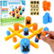 HONGECB Tic Tac Toe Toys,Tic Tac Toe, Mini Tic Tac Toe Brettspiel,Tic Tac Toe Spiel,2 Spieler Brettspiele, Game Eltern Kind Interaktion, für Kinder Erwachsene
