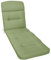 KETTtex EXKLUSIV Auflage Rollliege Grün I Gartenliege Polster 200x65x9cm I KTH3 Liegenauflage I atmungsaktive Liegestuhl-Auflage I hautverträglich I wasserabweisendes Liegekissen I Dessin 2632
