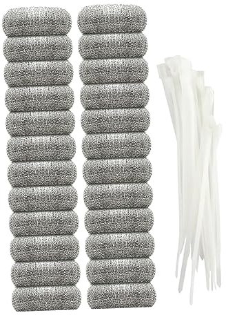 Hoement Filtro in Acciaio Inossidabile Per Lavatrice Schermo Filtrante in Metallo Colino Resistente E Pratico Per Casa E Bagno