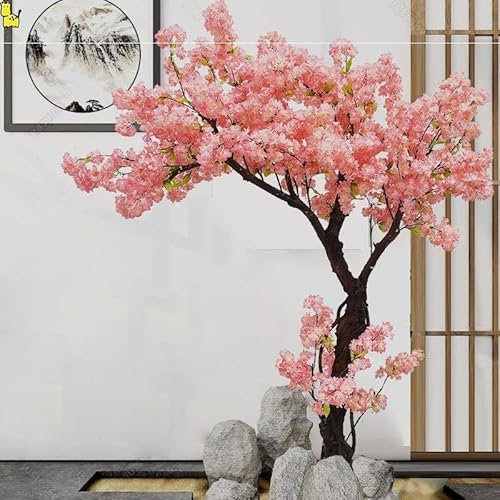 ZZZTSM Künstlicher Kirschbaum, künstlicher Kirschbaum, Hochzeitsbaum, künstlicher Baum, Park, Sushi, Restaurant, dekorative Landschaft, Landschaftsbau, 2,5 x 2 m
