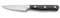 PRADEL ESSENTIEL - Couteau d'office - Blason - Acier inoxydable 13 C, Finition Satinée - Lame 9 cm - Noir