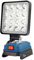 AUTOJARE Akku Lampe Kompatibel mit Bosch 18V 48W Kabellose Led Arbeitsleuchte 3200LM Baustellen Lampe für Autoreparatur, Heimbeleuchtung, Camping, Angeln (4 zoll, kein Akku)