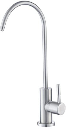 ARTIBETTER 1 PC Trinkwasserhahn Für Küchenspüle Warmwasserfiltersystem Für Filter Für Küchenarmatur Badezimmer Wasserreiniger Heizung Mopp 304 Edelstahl Silber