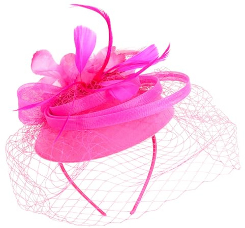 HAPINARY -tête De Mariée En Maille Avec Clip Et Anneau Détachables Pour Une Occasion Spéciale Idéal Pour Un Banquet Un Thé Ou Un Mariage