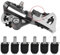 3 Pair M5 Bike Transmission, Thumb Shifter Disc Brake Transmission Bike Cables with Barrel Adjusters with Adjustable Screw