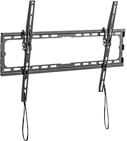 Tilt TV Wall Mount 37-80 Inch Screens, Low Profile TV Wall Bracket Compatible with TCL 75V6C-UK 75T6C 75P6K-UK 75C855K Smart 4K Ultra HD HDR Mini LED