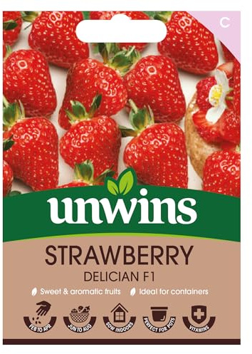 Unwins Strawberry Seeds - Delician