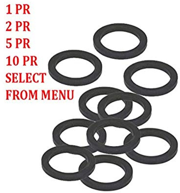 Central Heating Pump Rubber Type Pump Valve WASHERS Sold as (Pair) (Ten Pairs)