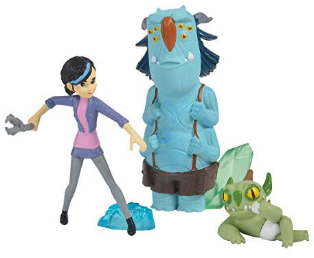 Simba 109211002 Trolljäger 3Er Figurenset Mit Claire, Blinky Und Notenrique, Mehrfarbig