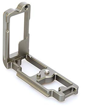 3 Legged Thing Zelda Dedicated L-Bracket - Arca Swiss Compatible L-Bracket for Landscape and Portrait Photography in 2 Colours (H1-75Z2-LJB3) (Grey)
