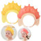 FUSACONY Duschhaube Kinder, Baby Sicherer Shampoo Cap, Baby Verstellbarer Shampoo Schutz, Shampoo Schutz für Kinder, Haare waschen ohne Tränen, für 0-9 Jahre Krone (2-Pack)