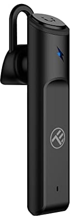 TELLUR VOX 40 Pinganillo Bluetooth Movil, Auricular Bluetooth Mono, Multipunto Soporta Dos Teléfonos Conectados Simultáneamente, Gancho 360°, iPhone y Android