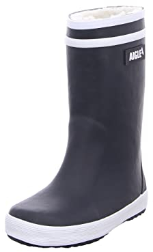 Aigle Jungen Unisex Kinder Lolly Pop Fur 2 Gummistiefel, Marineblau, 24 EU