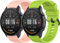 Compatibile con Fossil Uomo Touch Screen Smartwatch 5 / Gen 5 (44 MM) / Gen 5E (44 MM) Cinturino in silicone per orologio sportivo, 22mm