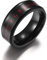 Ringe Herren Wikinger, Ringe Schwarz Ehe Texttotem Der Wikinger Größe 10 Edelstahlbandring para Jubiläum Geburtstag