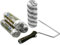 ROLLINGDOG 9 Masonry Paint Roller Set - 3/4(18mm) Long Nap Paint Roller Covers(4PC) for Painting Rough Walls and Ceilings