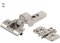Blum Soft Close Full Inset Concealed Euro Cabinet Door Hinge Set with 110° Opening Angle & Clip Top BLUMOTION Technology for Frameless Cabinets (Includes: 2 Hinges, 2 0mm Mounting Plates, Screws)
