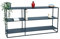 DanDiBo Konsolentisch Schmal Metall Schwarz mit 3 Ebenen Modern 140x70x25 cm Regal Stehend Standregal 96471 Metallregal mit Ablage
