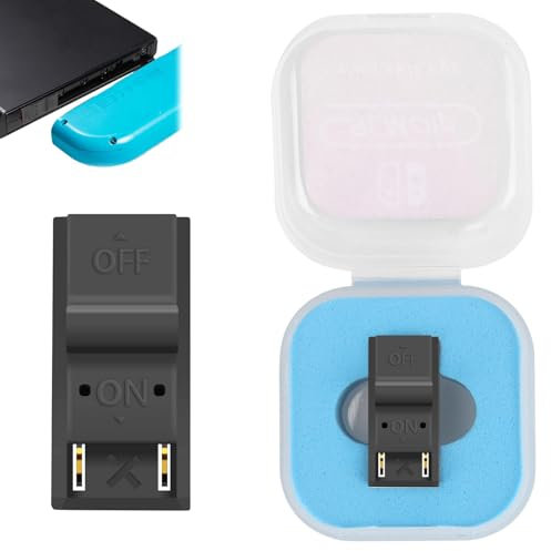 RCM JIP für Nintendo Switch, Clip Jig Halterung Kurz Mod Anschluss für Joy mit Schaltkreis Änderung Datei Tools Crack NS mit Aufbewahrungsbox (Rigio)