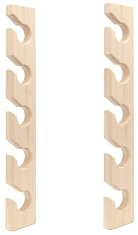 Widybord Porte-chapeaux verticaux pour casquettes de baseball en bois - Support mural pour placard