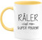 quotedazur - Mug Humour Râler C'est Mon Super Pouvoir - Tasse Cadeau Humour Râleur/Râleuse - Jaune/Céramique