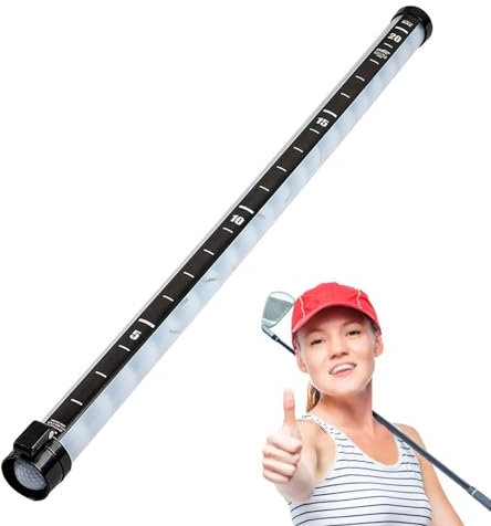 Tubo de recolección de pelotas de golf, tubo retriever pelota de golf, tubo de recogedor de pelotas de golf, tubo de retriever de pelota de golf, capacidad para 21 bolas, picker de golf para