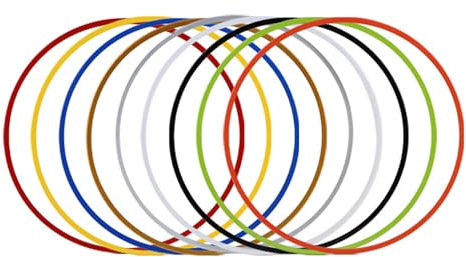 LNDGHC 4 Stück Auto Felgenschutz Streifen 15-22 Zoll für Audi A4 Sedan All Modells B8 B7 B6 B5 8D 8E2 8EC 8K Sedan Aluminiumlegierung Radkantenschutzring Rim Protector,Green-18inch