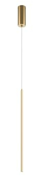 Maytoni Moderne Pendelleuchte Halo LED incl. Messing aus Glas, Aluminum Energieeffizient 11W für Küche, Schlafzimmer, Wohnzimmer, Esszimmer, Lobby