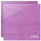 Creatorally 3mm Panneaux Acrylique, 2 Pièces Feuille Acryliques Opaque Rose Pailleté 30,5x30,5 cm, Colorées Plexi-Glass pour Découpe Au Laser, Coloré, Affichage Panneau Peinture DIY