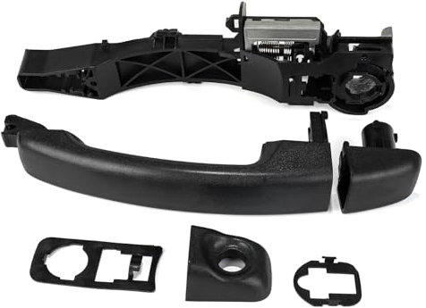 3mirrors Left Side Sliding Door Handle & Handle Holder Compatible with Renault Master MK3 Vauxhall Movano Vivaro Nissan NV400 MK3-MK4 806069981R Sliding Exterior Handle