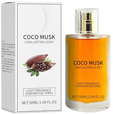 50ml Eau de Parfum Spray für Herren & Damen, Moschus Arabisches Parfüm Kölnisch Wasser Parfümöl Langlebiges Parfüm geeignet für Valentinstag, Party, Musikfestival, Dating