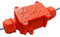IP68 Waterproof Junction Box - 1 In, 1 Out - Secure Outdoor Electrical Connection Box for Cable Extensions and Lighting